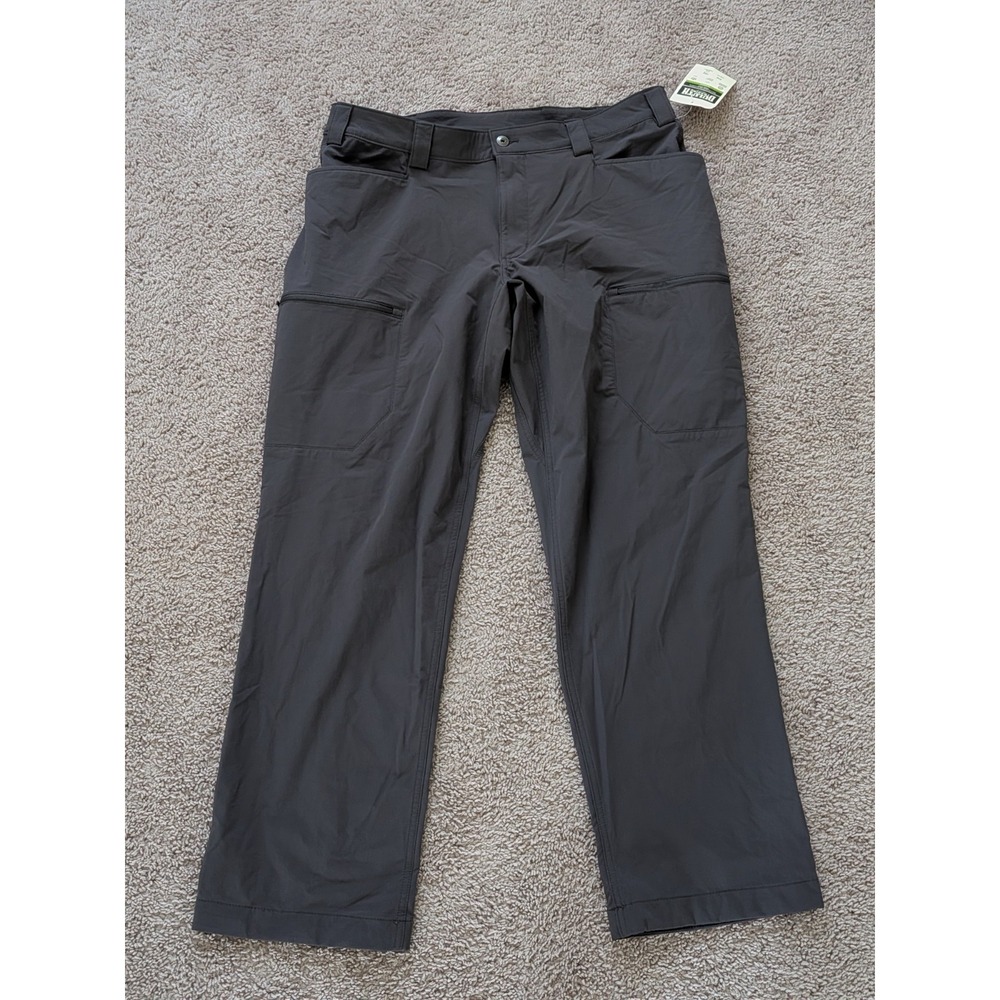 Duluth Mens Flexpedition Relaxed Fit Cargo Pants Coal 38x30 (Fits 37x31) NWT